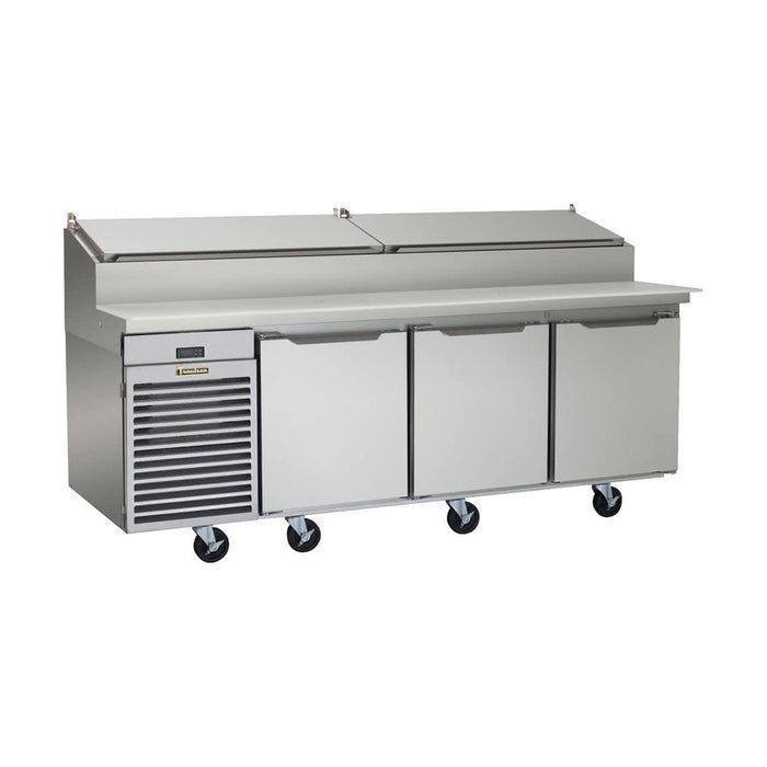 Traulsen TS090HT 90” 3-Door Full-Size Pizza / Sandwich Prep Table