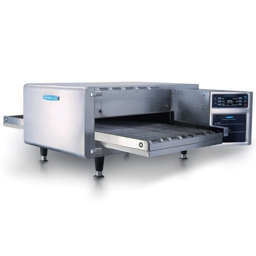 Turbo HHC2020 STD 48" High h Conveyor 2020 with 20" Belt Width Air Impingement High-Speed Conveyor Oven - 208/240V, 3 Ph