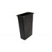 Globe 9512 23 Gallon Slender Trash Can - Black - Nella Online