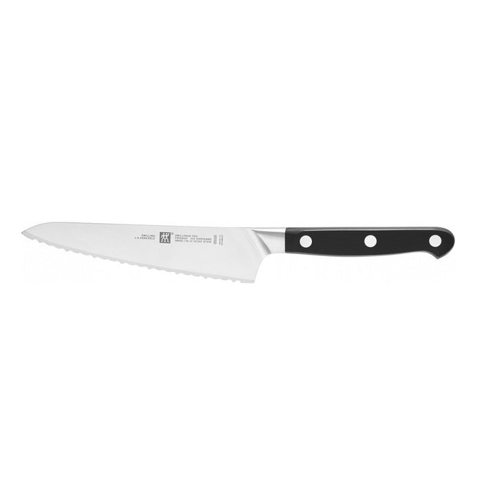 Zwilling J. A. Henckels Zwilling Pro 5.5" Serrated Utility Knife Zw15 Edge - 38425-141