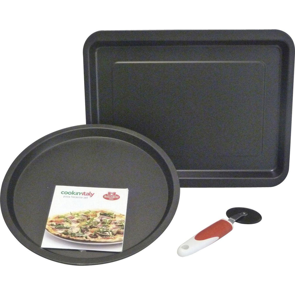 Sicilian Pizza Pan, Heavyweight Rolled Steel, Non-stick