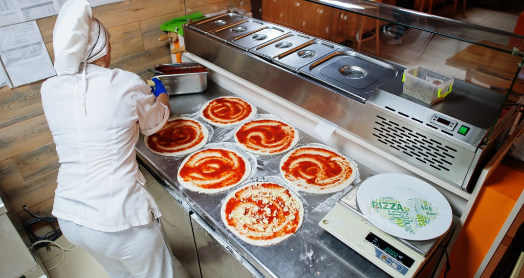 Pizza Preparation Refrigerator